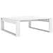 Tavolino Da Salotto Bianco 100x100x35 Cm In Legno Multistrato - Foto miniatura 1