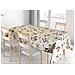 Tovaglia Per Salotto Cucina Tavolo 100% Cotone Made In Italy Mucca Rp 90x90 Mucca - Foto miniatura 4