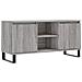 Mobile Porta Tv Grigio Sonoma 104x35x50 Cm In Legno Multistrato - Foto miniatura 2