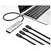 Hub USB 10 Gbps USB Type-C con 4 x USB Type-C femmina con cavo di collegamento da 35 cm - Foto miniatura 1
