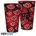 Naruto Shippuden Large Glass Akatsuki - Bicchiere Grande 400 Ml - Abystyle - Foto miniatura 1