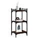Libreria 3 Ripiani Rovere Marrone 40x30x86 Cm Legno Multistrato - Foto miniatura 3