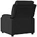 Poltrona Reclinabile In Tessuto Nero - Foto miniatura 2