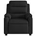 Poltrona Reclinabile In Tessuto Nero - Foto miniatura 9