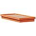 Giroletto Led Marrone Cera 90x200 Cm In Legno Massello Di Pino - Foto miniatura 3