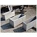 Fioriera In Granulato Di Pietra Grigio 75x25xh33cm Art Garden - Foto miniatura 3