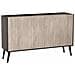 Credenza Madia Da Ingresso Casa A 3 Ante In Legno Nobilitato Bilaminato Francis - Lightgray - Foto miniatura 1