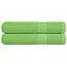 Asciugamani 2 Pz Verde Mela 100x200 Cm 360 G /m 100% Cotone - Foto miniatura 1