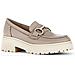 Desert (gold) Casual Closed Loafers Mocassino Pelle Scarpe Donna Beige Eu 38, 25231-24 - Foto miniatura 1