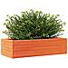 Fioriera Giardino Marrone Cera 90x40x23 cm Legno Massello Pino - Foto miniatura 8