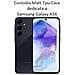 Custodia Tpu Silicone Cover Case Per Samsung Galaxy A56 5g Black - Foto miniatura 2