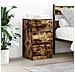 Comodini con 3 Cassetti 2 pz Rovere Fumo 39x35x65 cm - Foto miniatura 1