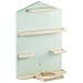 00132439 Scaffale Mensola Galleggiante A Muro Legno Colore Menta, Legno - Foto miniatura 1