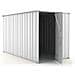 Box In Acciaio Zincato Casetta Lamiera Attrezzi 175x307cm X H1.82m - 95kg - 5,4mq - Bianco - Foto miniatura 7