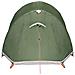 Tenda da Campeggio a Tunnel per 2 Persone Verde Impermeabile - Foto miniatura 8