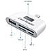 Lettore Di Schede Type-c - Hub Usb E Funzionalità Otg White - Foto miniatura 1