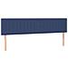 Giroletto a Molle con Materasso Blu 120x190 cm in Tessuto - Foto miniatura 7