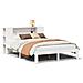 Letto Libreria senza Materasso Bianco 120x200 cm Legno di Pino - Foto miniatura 1