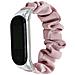 Cinturino Elastico Per Braccialetto Compatibile Con Xiaomi Mi Band 8 - Design Scrunchie Pink - Foto miniatura 1