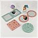 Specchio Magnetico Pieghevole A Doppia Faccia Per Trucco Portatile Black - Foto miniatura 4