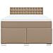 Giroletto a Molle con Materasso Cappuccino 160x200cm Similpelle - Foto miniatura 6