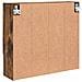 Mobiletto per specchio con porta Rovere fumo 59 x 17 x 55 cm - Foto miniatura 8