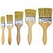 Set Di Pennelli Sintetici + Nastro Adesivo Blu 40 Mm X 50 M - Finitura Senza Striature | Per Pareti E Mobili | Alta Qualità E Precisione - Foto miniatura 2