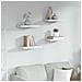 Scaffale da parete 4 pcs Marmo Bianco 40 x 23,5 x 4 cm - Foto miniatura 2