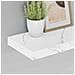Scaffale da parete 4 pcs Marmo Bianco 40 x 23,5 x 4 cm - Foto miniatura 5