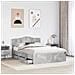Struttura del letto con cassetto Grigio cemento 140 x 190 cm - Foto miniatura 3