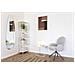 Tavolino D'appoggio Vita Bianco Con Gambe In Metallo — 45×45×45 Cm - Foto miniatura 3