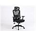 Sedia da ufficio ergonomica T5 nera - Foto miniatura 5