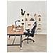 Sedia da ufficio ergonomica T5 nera - Foto miniatura 6