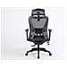Sedia da ufficio ergonomica T5 nera - Foto miniatura 19