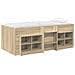 Struttura Letto Loft con Mobile 3 pz Rovere Sonoma - Foto miniatura 1
