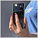Coperchio Nero Per Iphone 13 Pro Con Glitter Stellari. - Foto miniatura 1