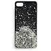 Coperchio Nero Per Iphone 13 Pro Con Glitter Stellari. - Foto miniatura 3