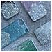 Coperchio Nero Per Iphone 13 Pro Con Glitter Stellari. - Foto miniatura 7