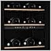Cantinetta vino CAVCDB32, 32 bottiglie, dual zone, 80 L, regolazione temperatura 5-18°C, nera - Foto miniatura 4