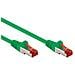 ICOC CCA6F-100-GREE - Cavo di rete Patch in CCA Schermato Cat. 6 Verde F / UTP 10 m Bulk - Foto miniatura 2