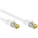 ICOC R7-7SS-010-WH - Cavo Patch Cat. 7 Plug RJ45 6A S / FTP LSZH 1m Bianco - Foto miniatura 2