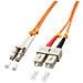 Cavo Fibra Ottica OM2 LC / SC - 50/125, 1m - Foto miniatura 1