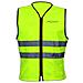 Gilet Alta Visibilita' Cartarinfrangnete Giallo Omologato Moto Auto Fluo L - Foto miniatura 3