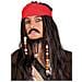 Parrucca Con Bandana Da Pirata Uomo - Foto miniatura 1