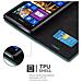 Custodia Compatibile Con Nokia Lumia 925 In Turchese Petrolio - Coperchio Protettiva Con Chiusura Magnetica, Funzione Stand E Tasca Per Le Carte - Foto miniatura 7