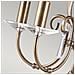 Aegean 5lt Chandelier Aged Brass - Foto miniatura 4