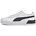 Puma Carina L, Scarpe Da Ginnastica Donna, Bianco Bianco Nero Silver, 37 Eu - Foto miniatura 1