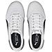 Puma Carina L, Scarpe Da Ginnastica Donna, Bianco Bianco Nero Silver, 37 Eu - Foto miniatura 7