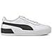 Puma Carina L, Scarpe Da Ginnastica Donna, Bianco Bianco Nero Silver, 37 Eu - Foto miniatura 8