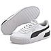 Puma Carina L, Scarpe Da Ginnastica Donna, Bianco Bianco Nero Silver, 37 Eu - Foto miniatura 5